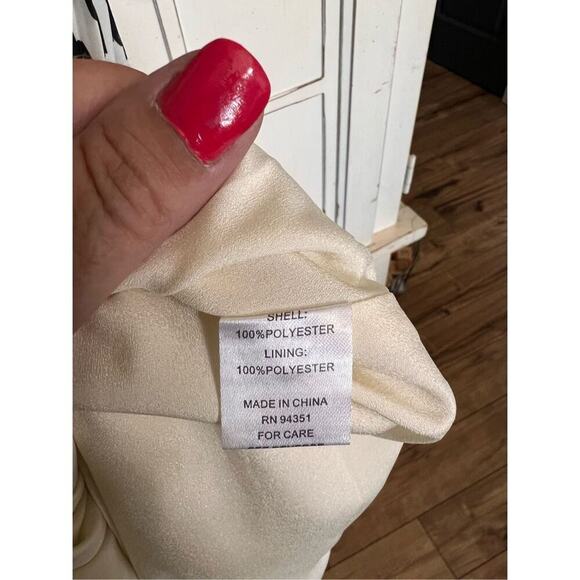 NWT Jade Melody Tam black white pleated midi dress size medium - Picture 4 of 4